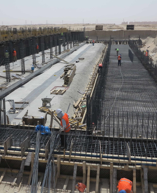 أعمال البنية التحتية